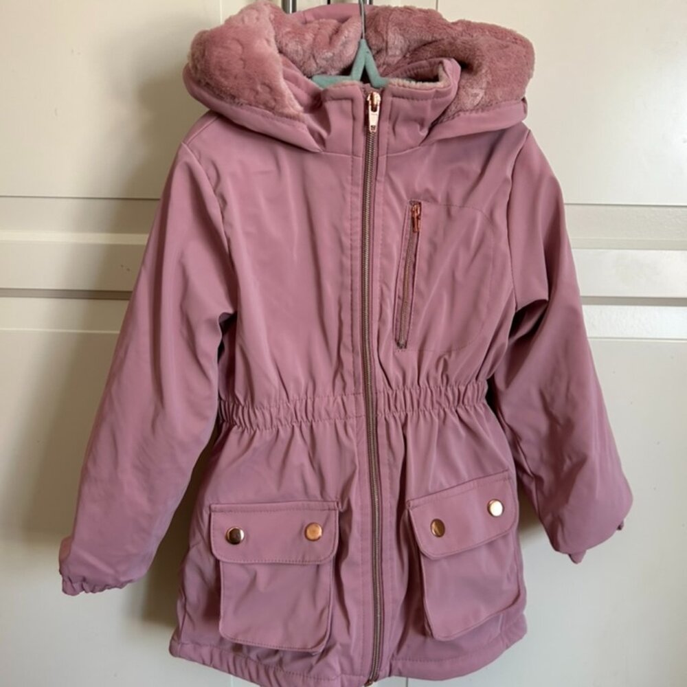 💗🧥 Penelope Mack Faux Leather Jacket – Size 5T 🧥💗